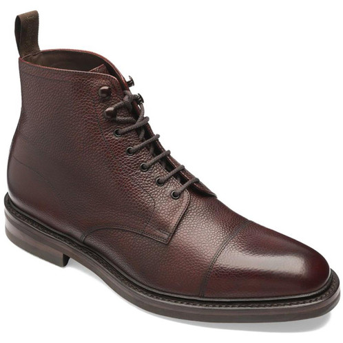 Oxblood Grain Loake Mens Roehampton Boots
