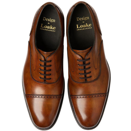Tan Loake Mens Hughes Shoe Top