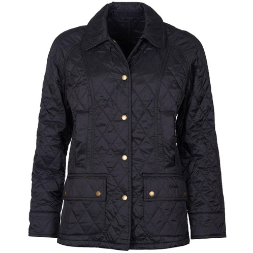 Black Barbour Womens Summer Beadnell Quilted Jacket