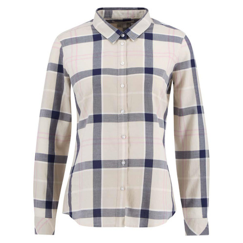 Cherry Blossom Tartan Barbour Womens Bredon Shirt