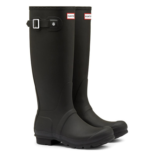 Black  Hunter Womens Original Tall Wellington Boots