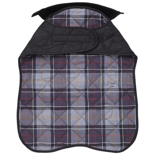 Black Barbour Quilted Dog Coat Inner