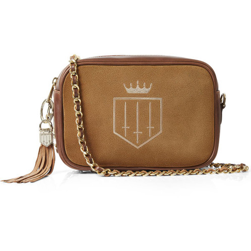 Tan Fairfax & Favor Womens Finsbury Cross Body Bag