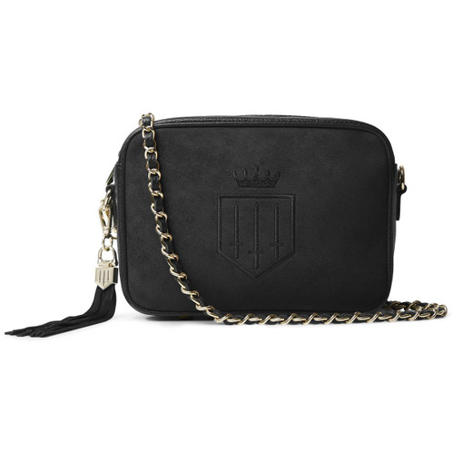 Black Fairfax & Favor Womens Finsbury Cross Body Bag