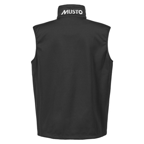 Musto Mens Essential Softshell Gilet Black Back