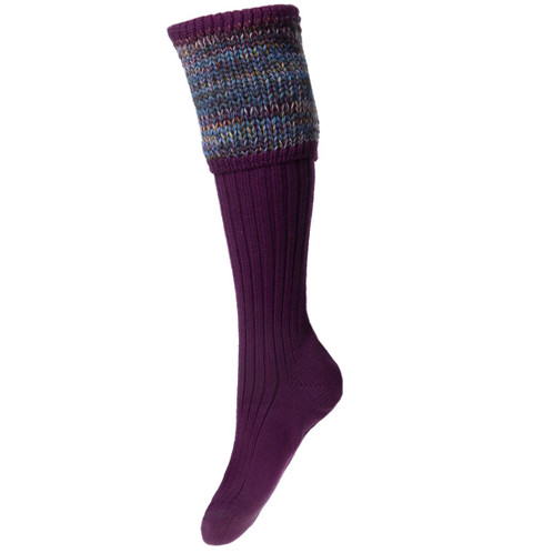 Bilberry House Of Cheviot Womens Lady Katrine Sock