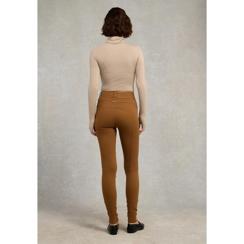 Dark Caramel Holland Cooper Womens Jodhpur Jean On Model Back