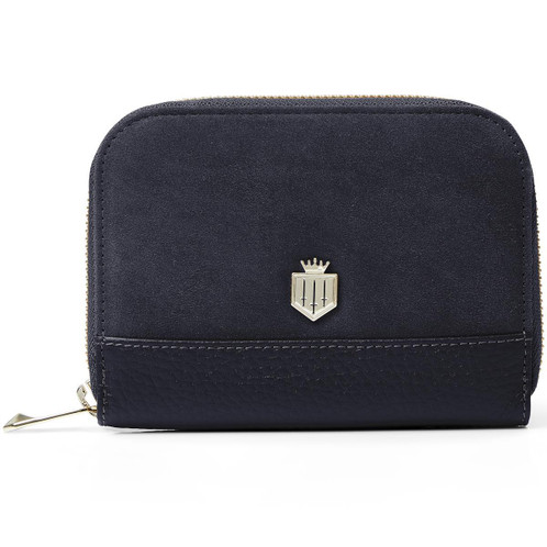 Navy Fairfax & Favor Womens Mini Salisbury Purse