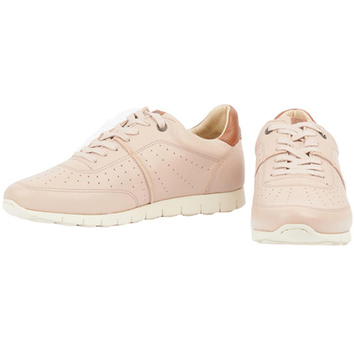 Pair Pink Barbour Womens Asha Trainers