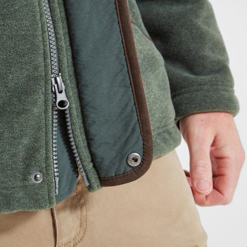 Cedar Green Schoffel Mens Rutland Fleece Jacket Zip