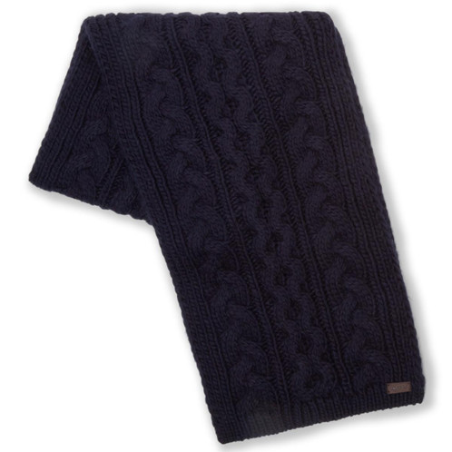 Navy Schoffel Womens Bakewell Hat & Scarf Set