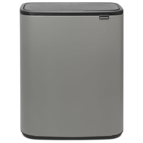 Mineral Concrete Grey Brabantia Bo Touch Bin 60 Litre