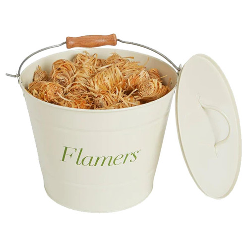Certainly Wood Flamers Bucket Lid Off