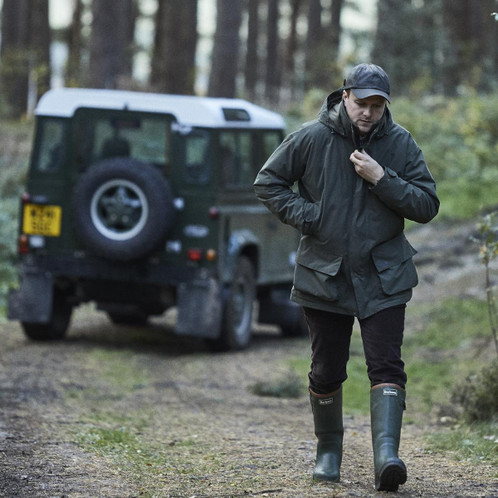 Olive Barbour Mens Beaconsfield Jacket