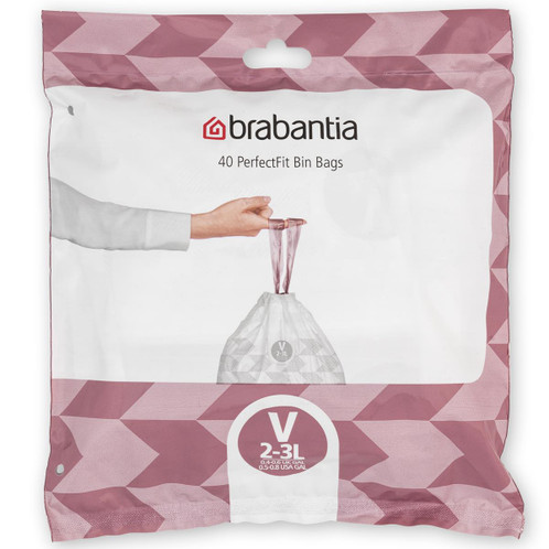 Brabantia PerfectFit Bin Liner Dispenser Pack Size V