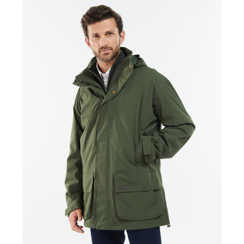 Barbour Mens Swinton Jacket Front