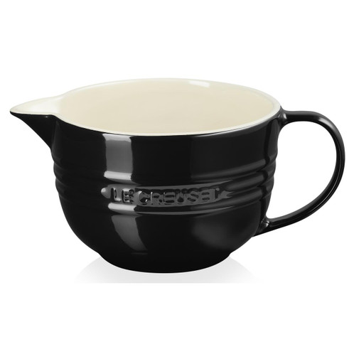 Black Onyx Le Creuset Stoneware Mixing Jug