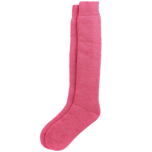 Pink Dahlia Barbour Womens Wellington Knee Socks