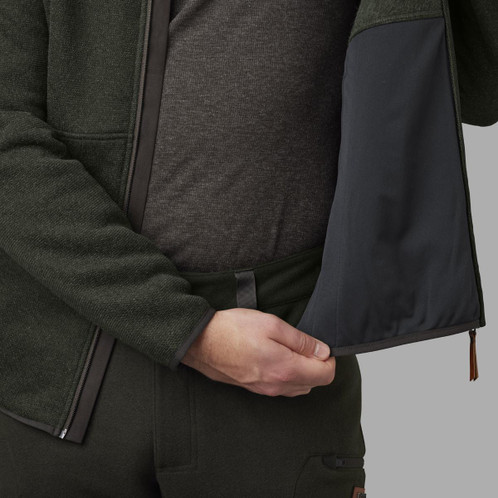  Harkila Mens Metso Full Zip Willow Green