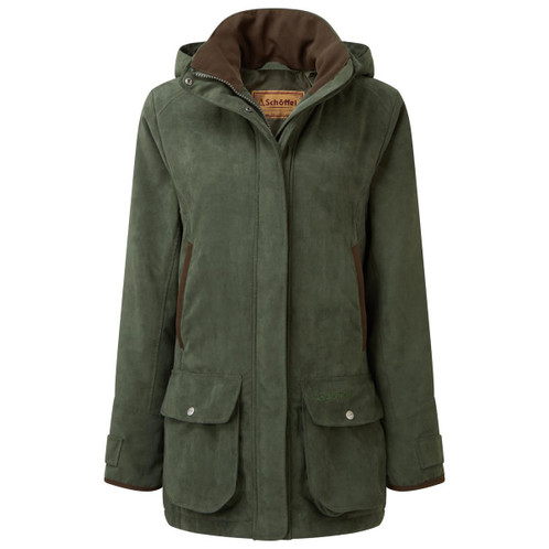 Cedar Schoffel Teal Shooting Coat