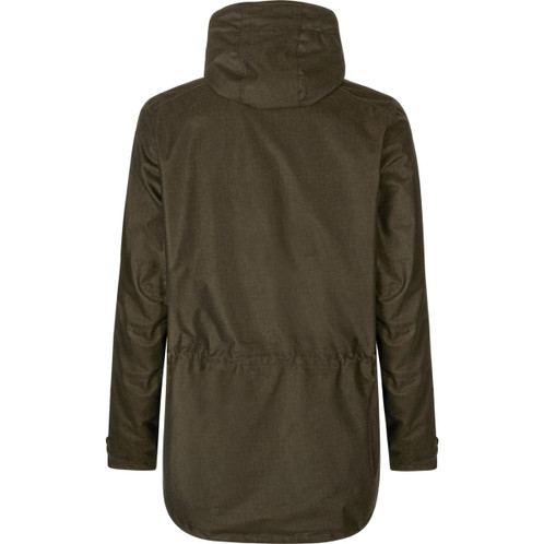 Pine Green Melange Seeland Mens Avail Smock Back