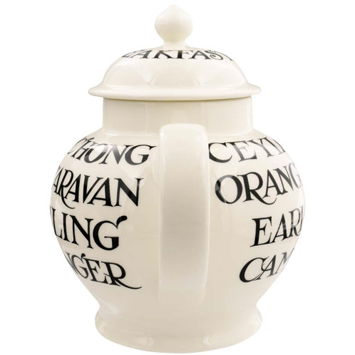 Emma Bridgewater Black Toast Teapot  BACK