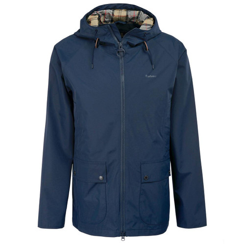 Navy/Dress Barbour Mens Hooded Domus Jacket