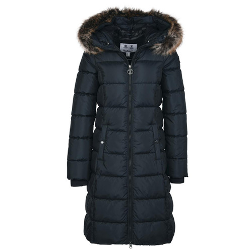  Barbour Womens Rosoman Quilted Jacket Black