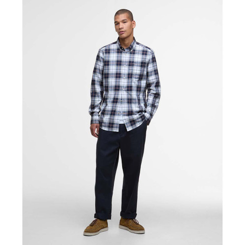 River Tartan Barbour Mens Wetheram Tailored Shirt Front
