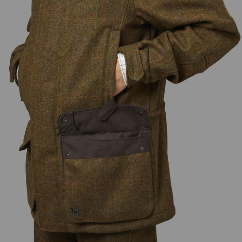 Terragon Brown Harkila Mens Stornoway 2.0 HWS Jacket Pocket Detail