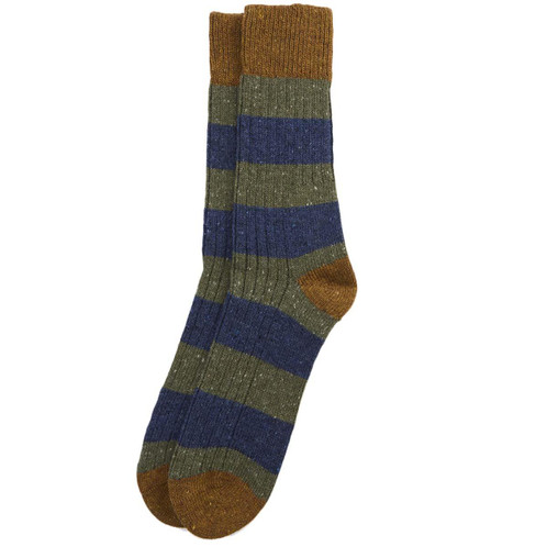 Thyme Barbour Mens Houghton Stripe Socks Thyme Barbour Mens Houghton Stripe Socks