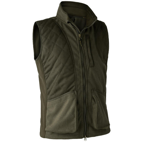 Graphite Green Melange Deerhunter Mens Gamekeeper Shooting Waistcoat
