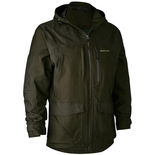 Olive Night Melange Deerhunter Mens Chasse Jacket