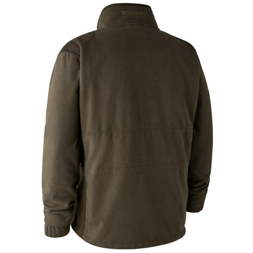 Graphite Green Melange Deerhunter Mens Gamekeeper Shooting Jacket Back