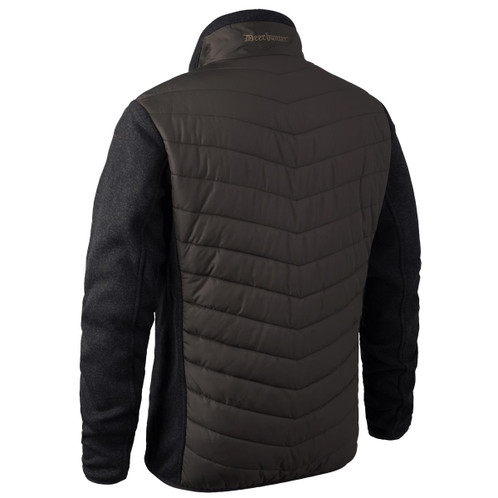 Brown Leaf Deerhunter Mens Moor Padded Jacket Back