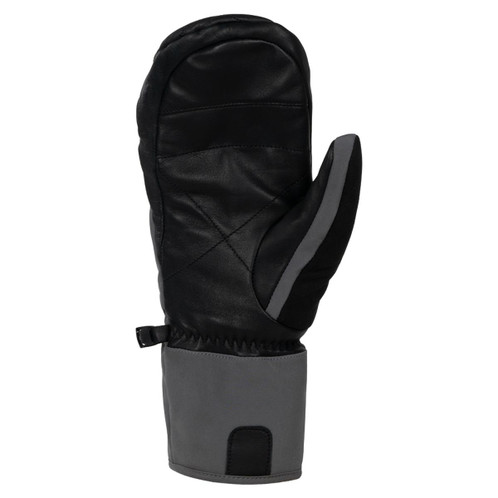 Grey/Black Sealskinz Extreme Cold Weather Mittens Palm