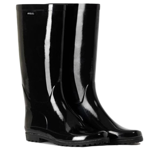 Noir Aigle Womens Eliosa Wellingtons