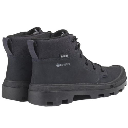 Noir Aigle Mens Tenere LTR GTX Boots Back Noir Aigle Mens Tenere LTR GTX Boots Back