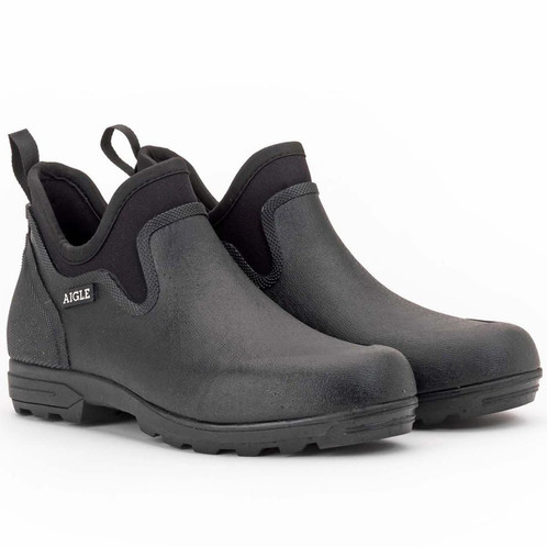 Noir Aigle Unisex Lessfor Plus Rubber Shoes