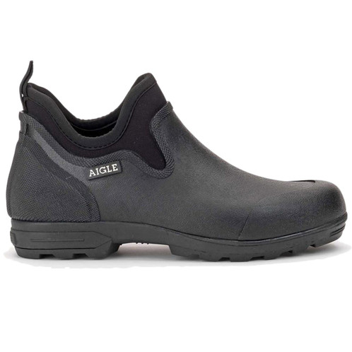 Noir Aigle Unisex Lessfor Plus Rubber Shoes Side