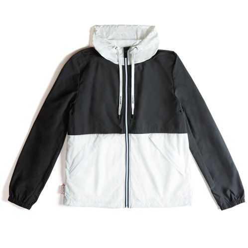 Hunter Black/White Hunter Unisex Play Essential Packable Jacket