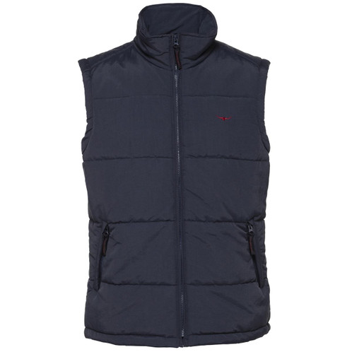 Navy R.M. Williams Mens Patterson Creek Vest