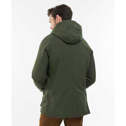 Sage Barbour Mens Winter Ashby Jacket Back
