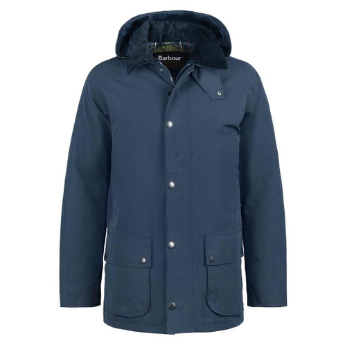 Navy Barbour Mens Winter Ashby Jacket