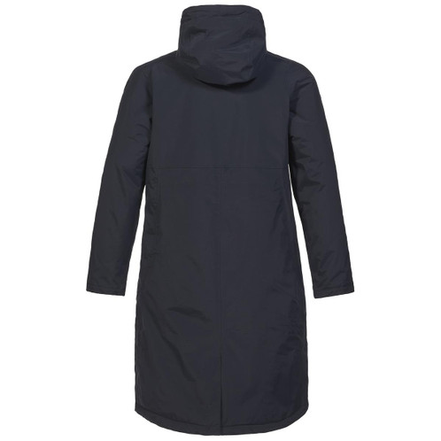 Navy Musto Womens Marina Primaloft Longline Parka Back