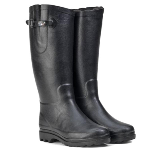 Aigle Womens Aiglentine Fur II Wellington Boots