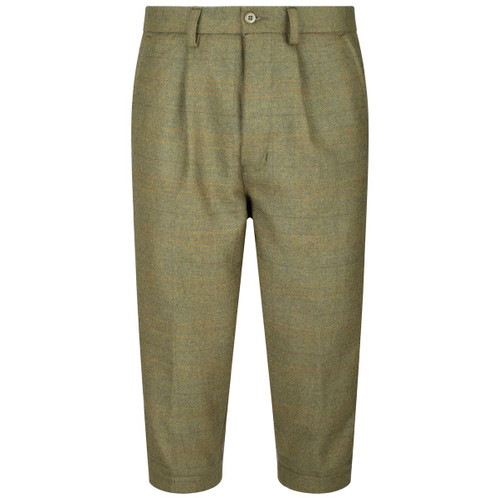 Autumn Bracken Hoggs Of Fife Mens Kinloch Technical Tweed Field Breeks Front