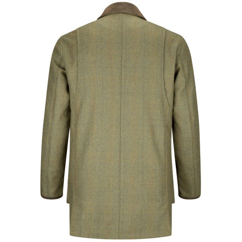 Autumn Bracken Hoggs Of Fife Mens Kinloch Technical Tweed Field Coat Rear