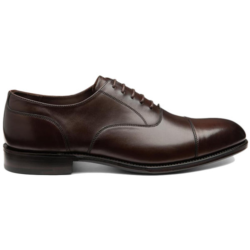 Scorched Walnut Loake Mens Stonegate Shoes Side
