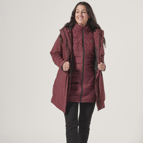 Windsor Wine Musto Womens Marina Primaloft 3 In 1 Parka